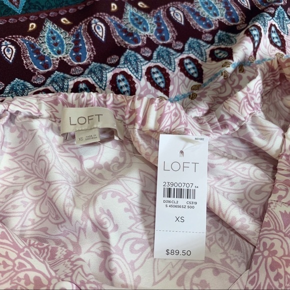 LOFT Vine Paisley Halter Dress - Picture 7 of 8